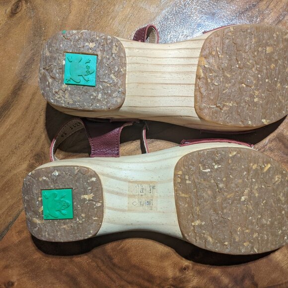 El Naturalista - Path Shokunin Wooden Heel Sandals N5831T | Size 36 | Path Rioja - Picture 15 of 16